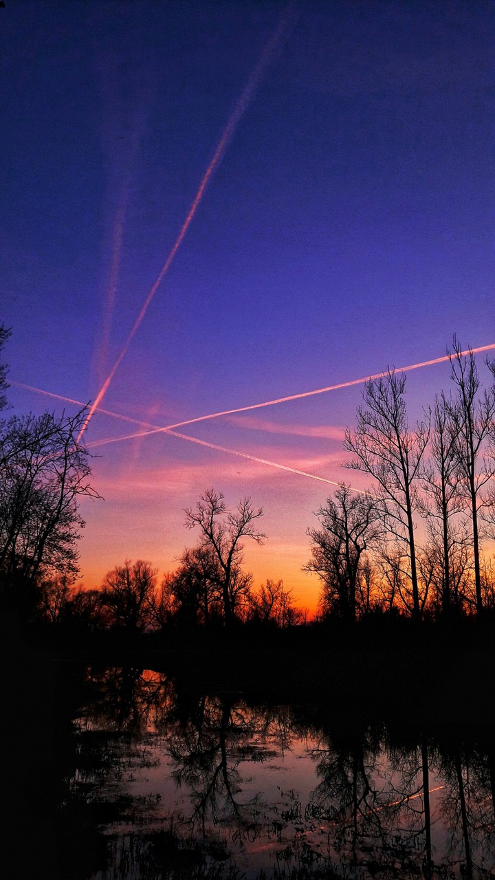 Evening sky