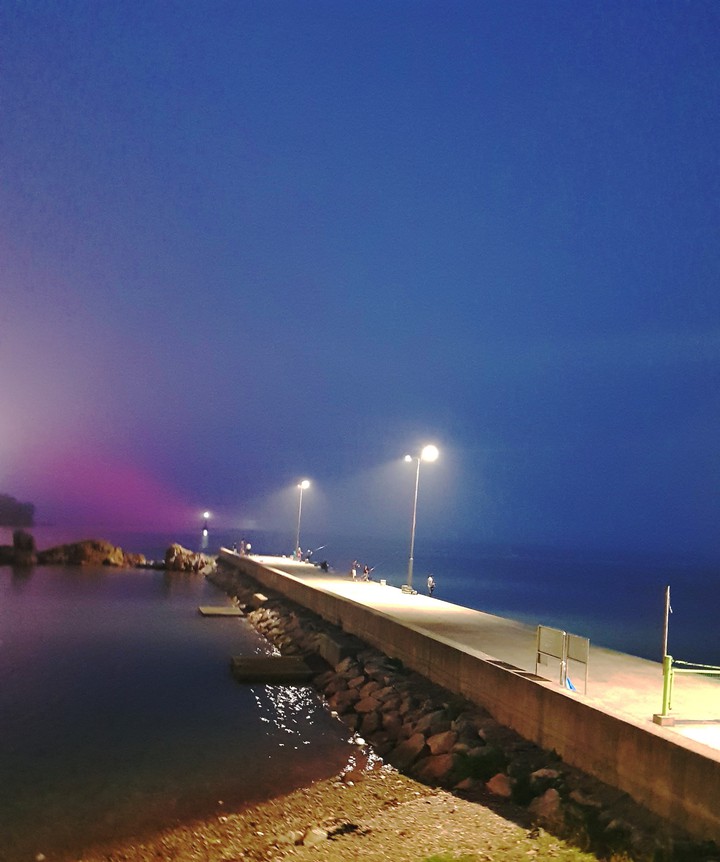 밤바다  산책
