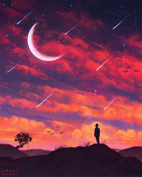 lluvia de estrellas by Angel Ganev