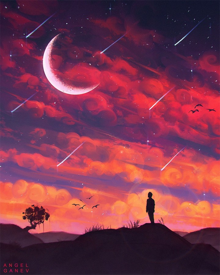 lluvia de estrellas by Angel Ganev