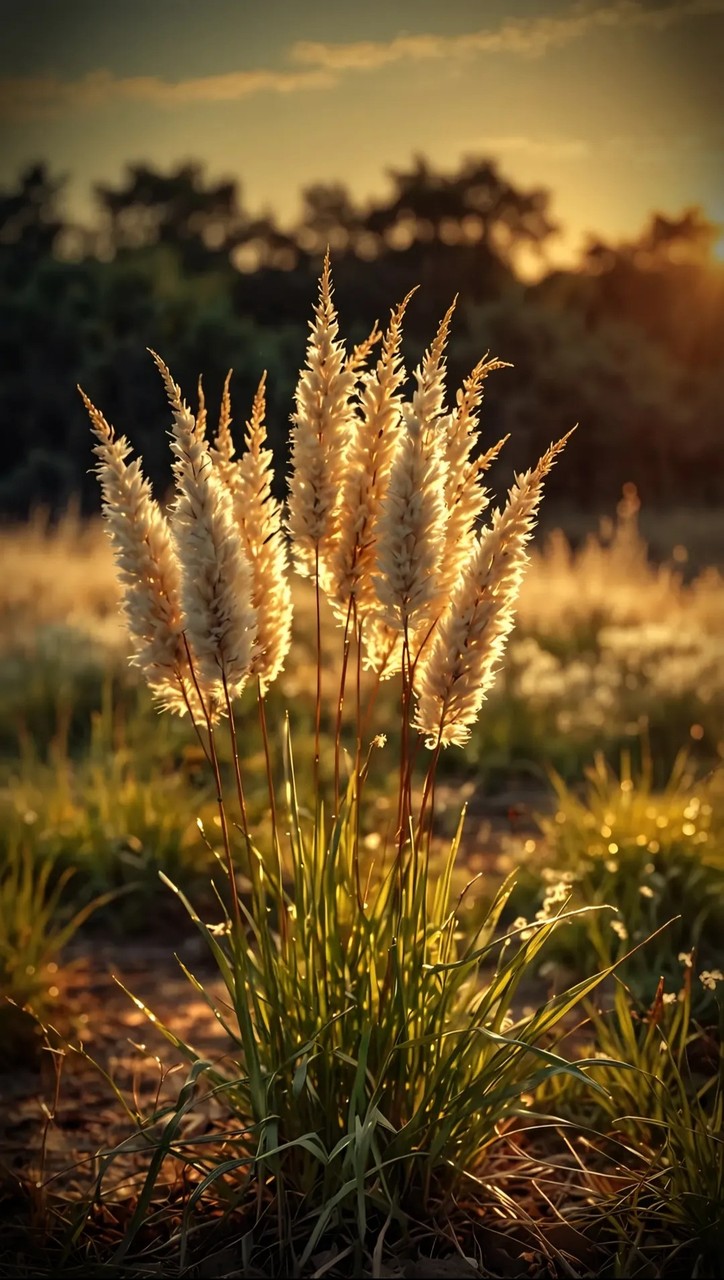 خلفيات evening, sedges