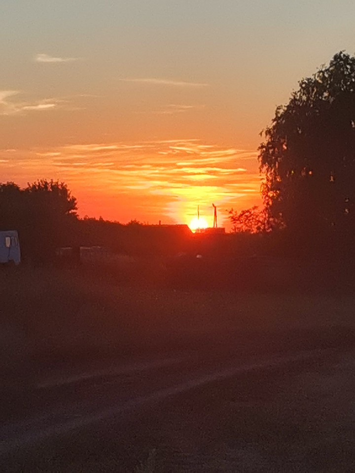 закат
