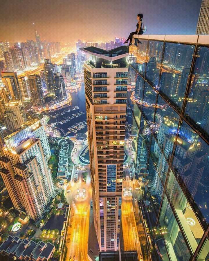 from the top of Dubai
