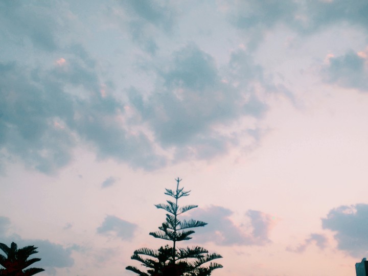 cloudy sunset