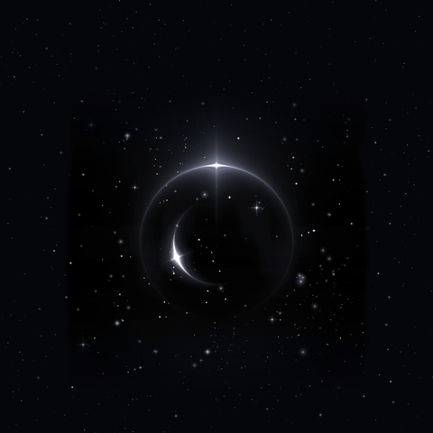 star, 電藍桌布