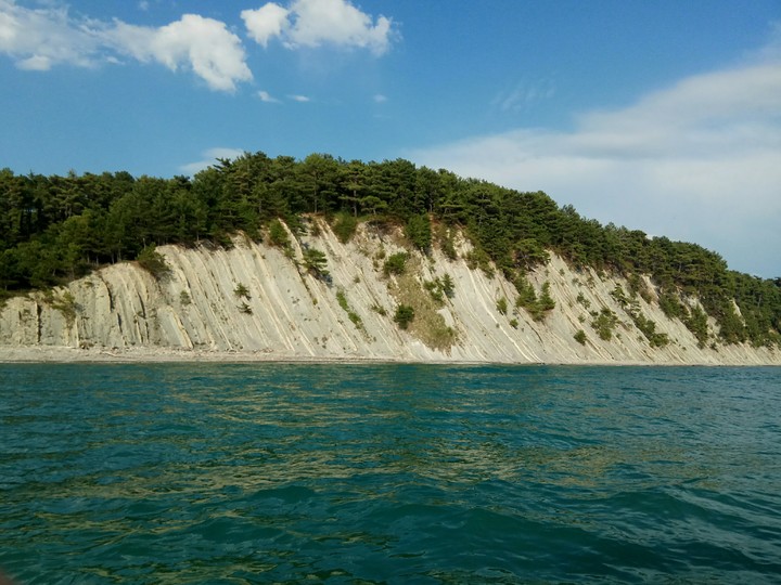 sea and hill