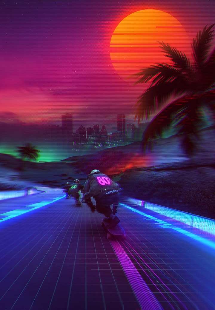 neon rider