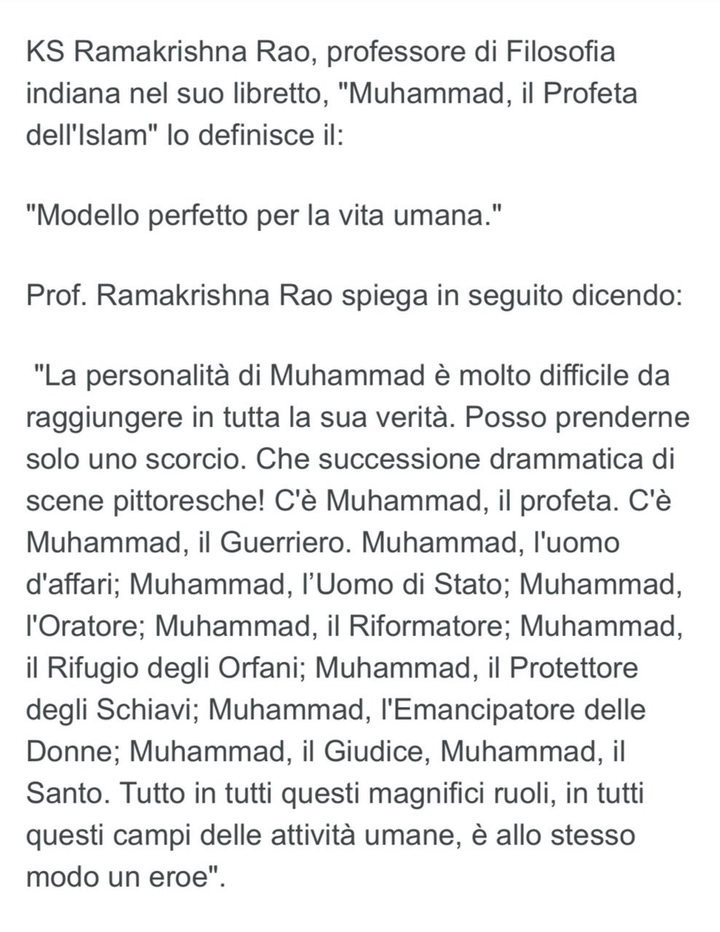 QUELLO CHE DISSERO DI MUHAMMAD