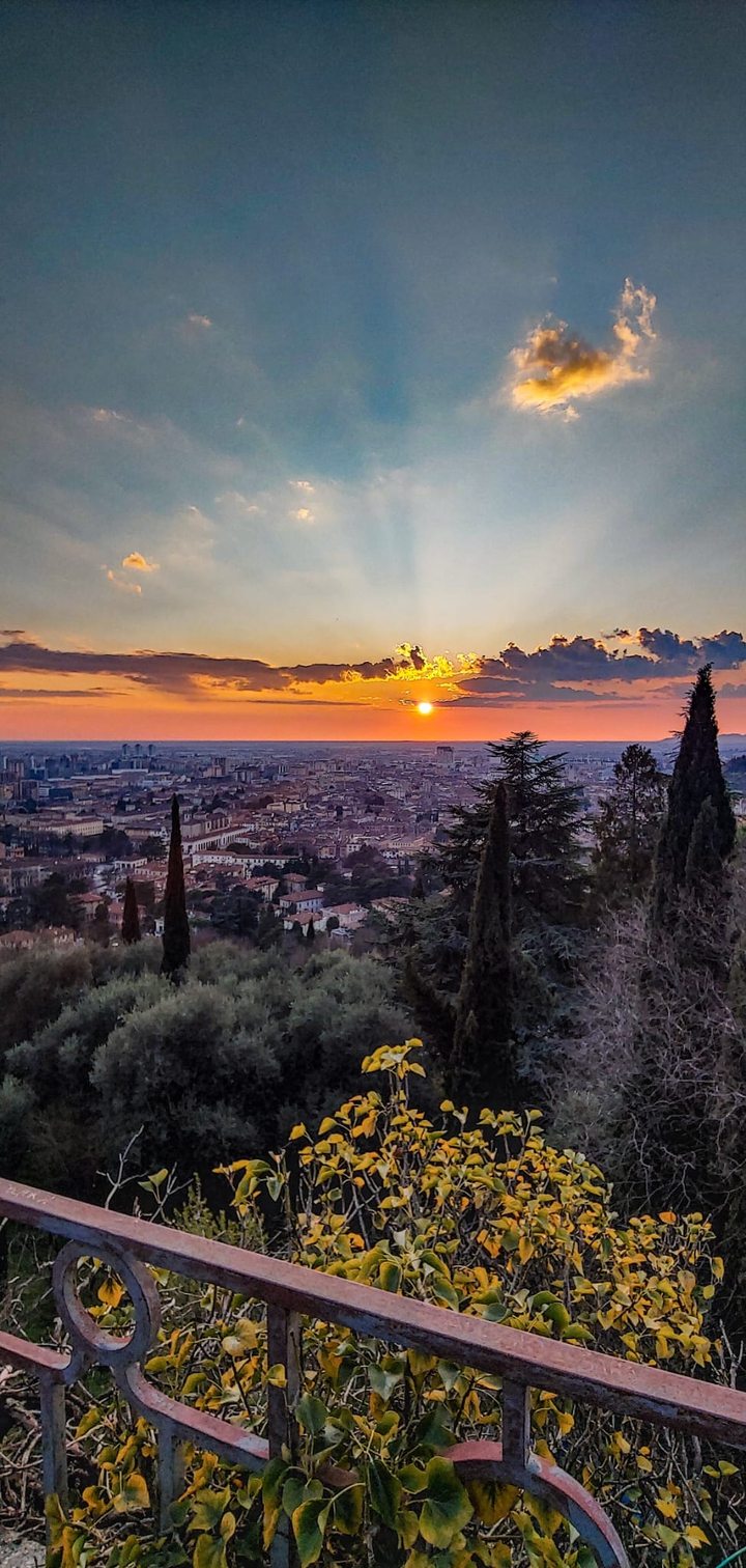 sunset at Brescia