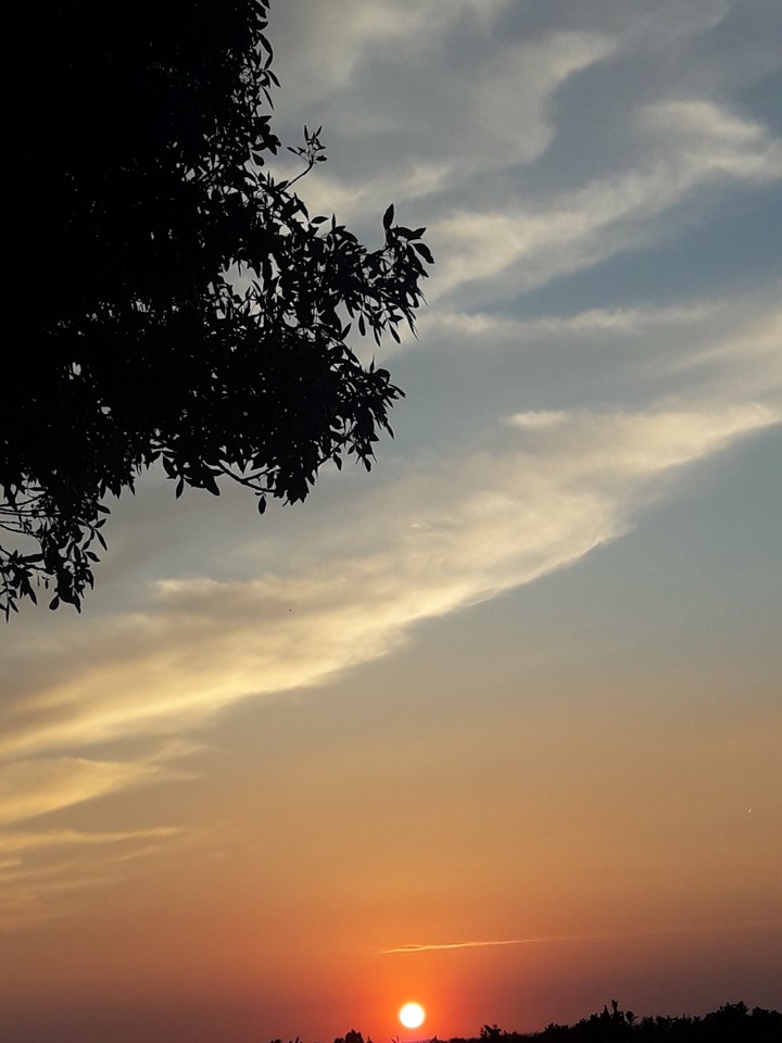 atardecer