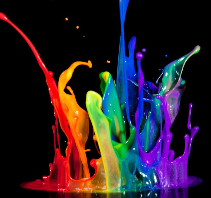 Rainbow water