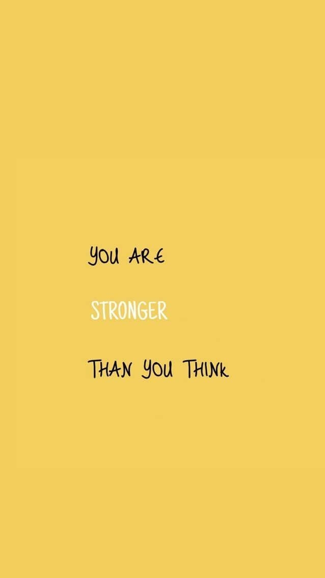 Have a good thinking as it makes you feel stronger