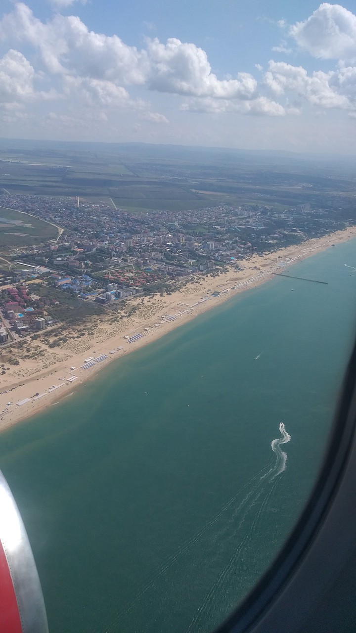 Полет над морем