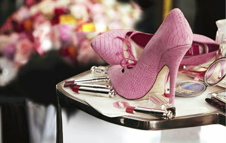 high heels....