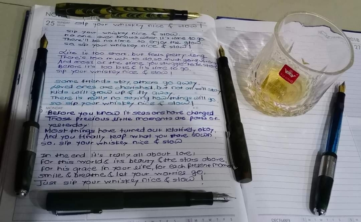 Sip your whisky nice and slow !
