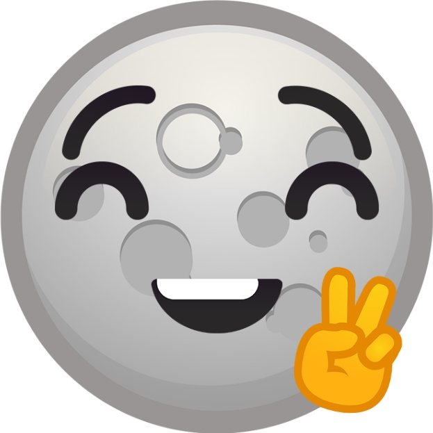 Hapy Moon emoji