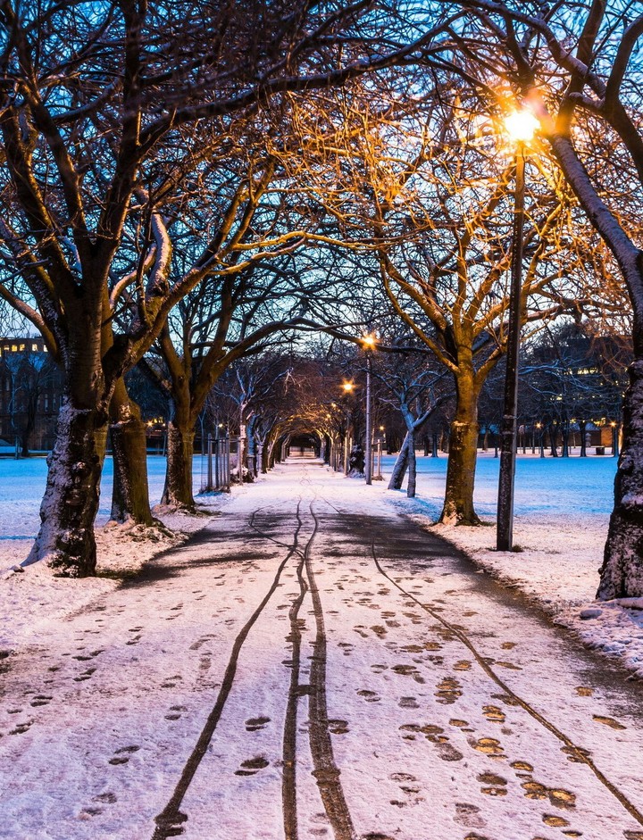 Зима. Шотландия
