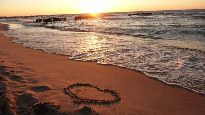 Sunset, Baltic Sea, Poland