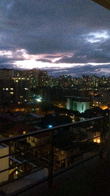 Atardecer dual