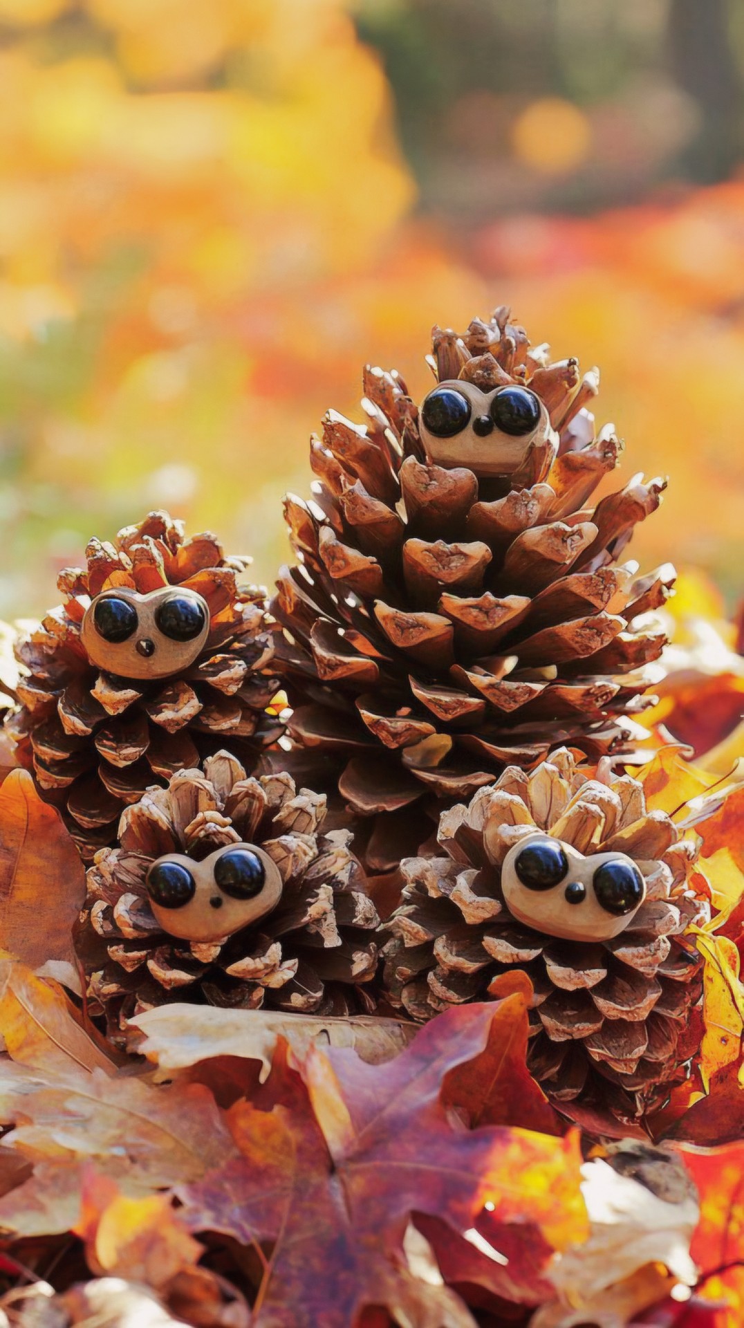 PINE CONE HEDGEHOG FRIENDS