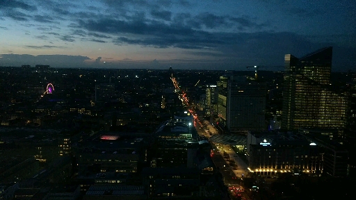 Sunset in Brussels