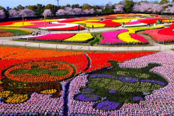 flower bed art - Ampan Man
