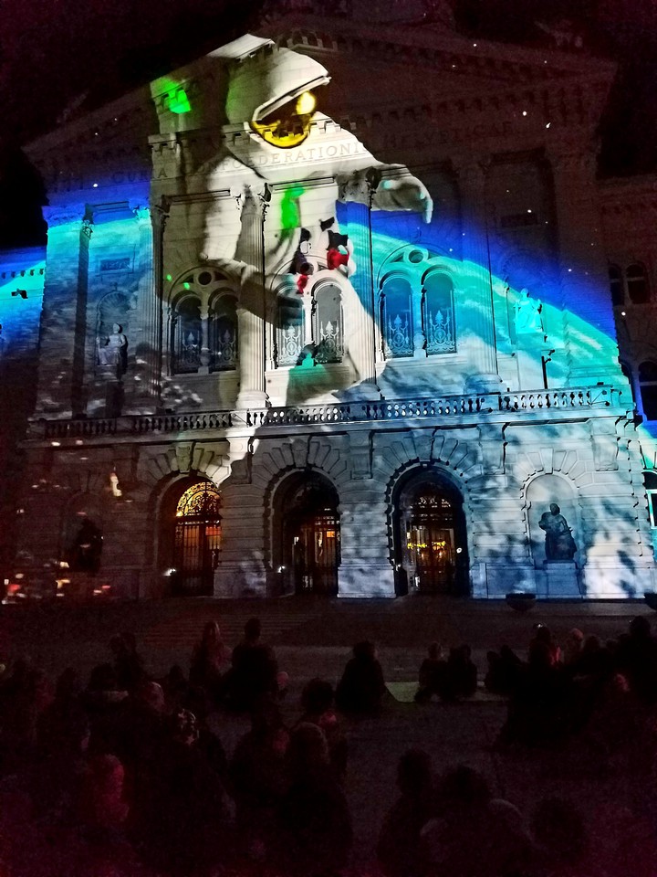 celebrating moon landing