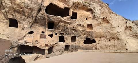 Syria mountain caves