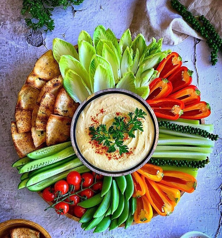 ☘⚀⚁ Hummos and vegetraian ⚪⚁⚀⚂