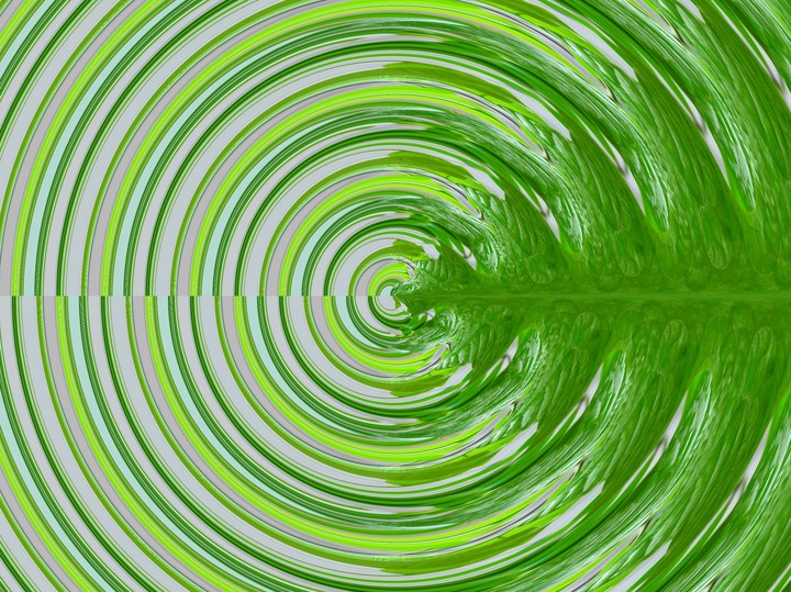 green leaves