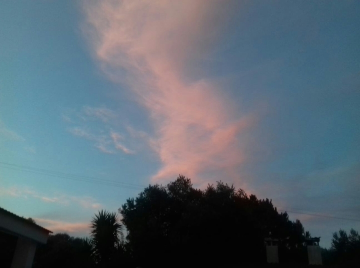 Clouds of cotton candy