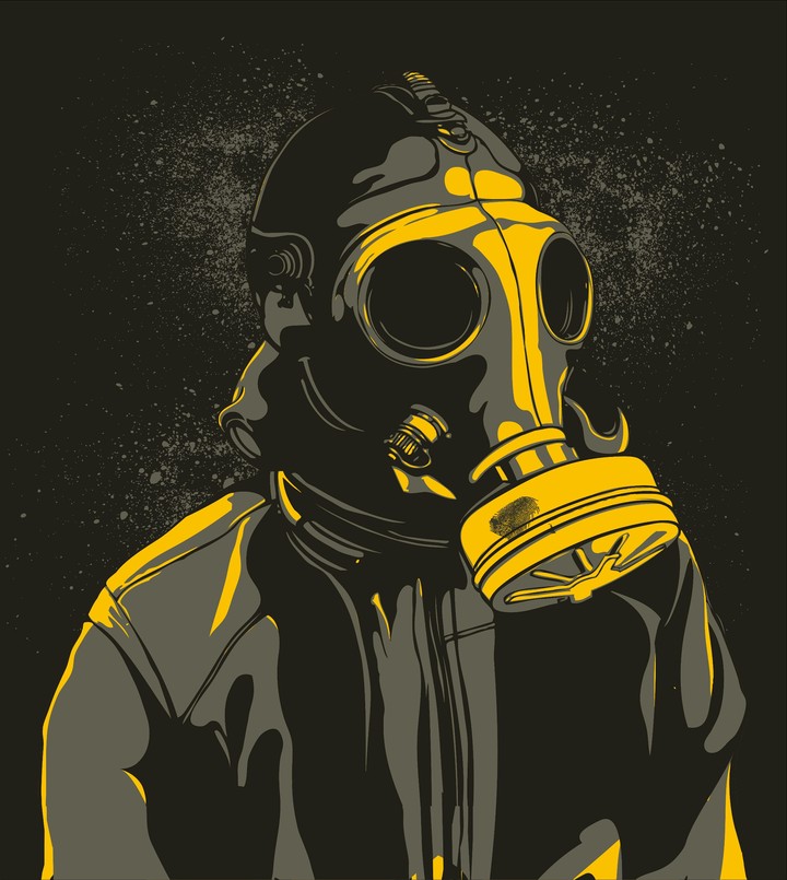 Man in mask