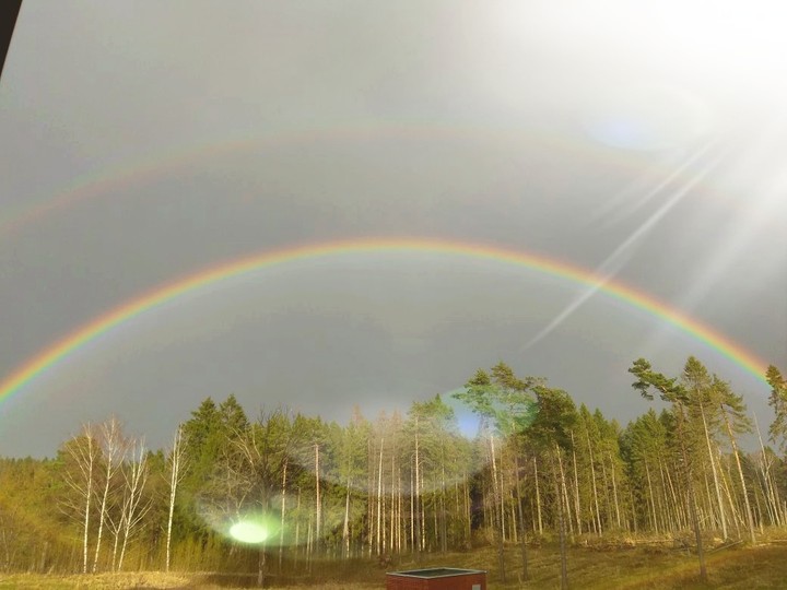 duble rainbow