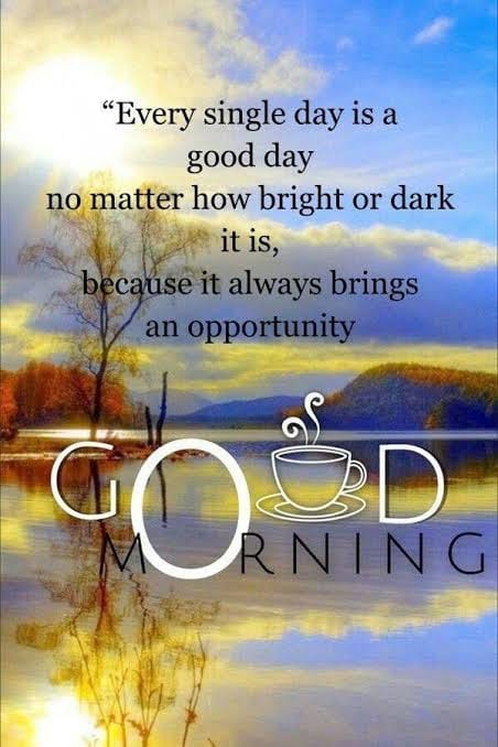good morning