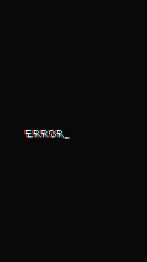 error