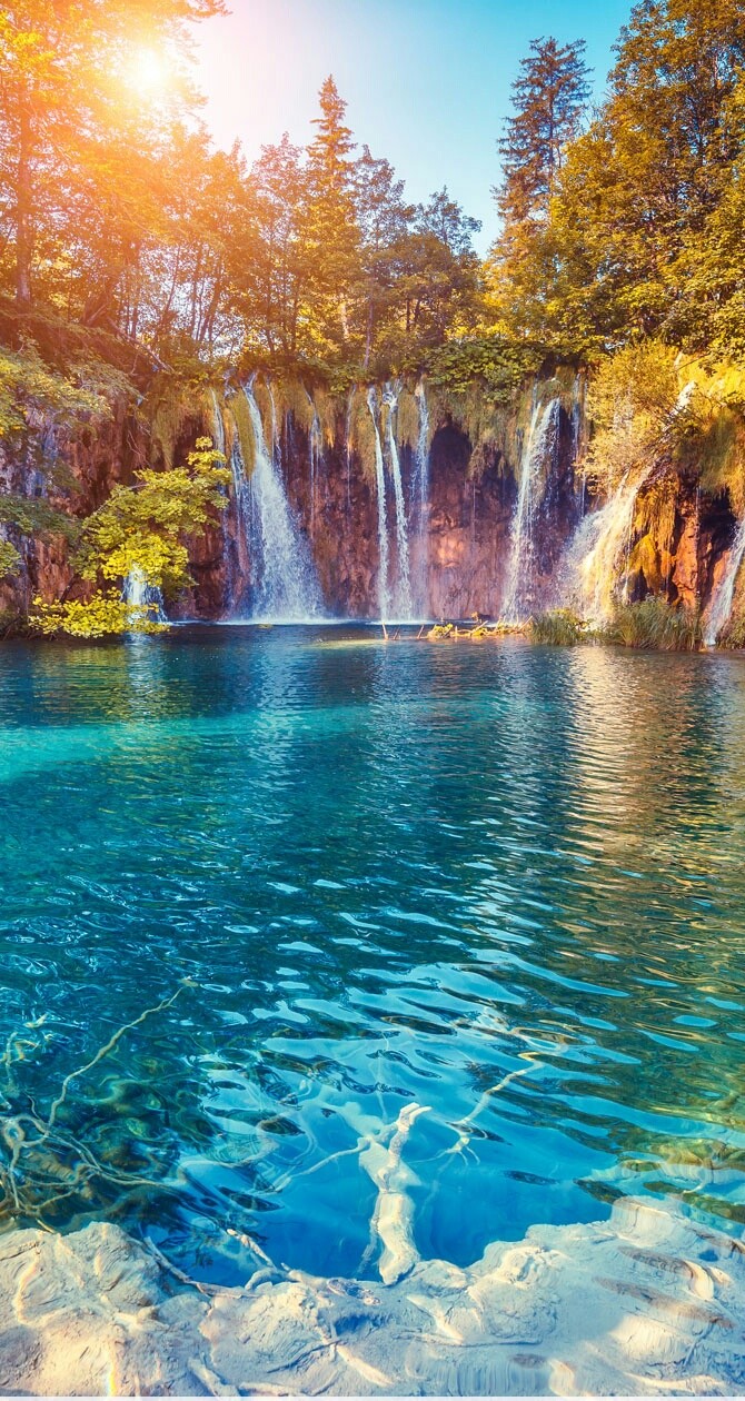 water falls