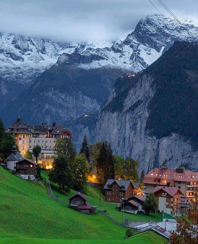 Swiss Mountain Village