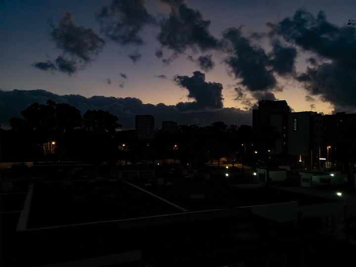 cloudy sunset