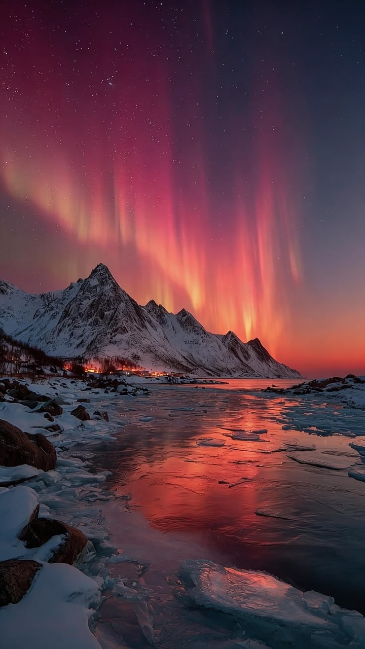 sfondi winter, glacier