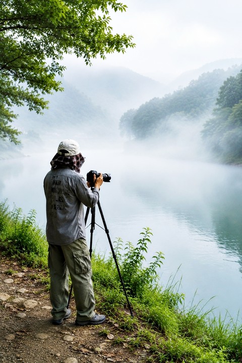 photographer, mist桌布