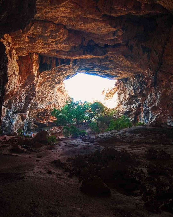 a Wonderful cave view