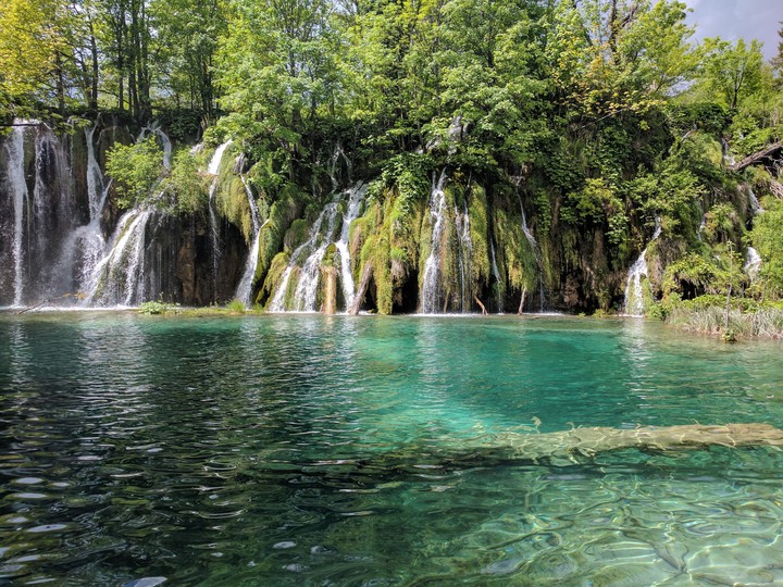 Waterfall Plitvice Lakes Croatia