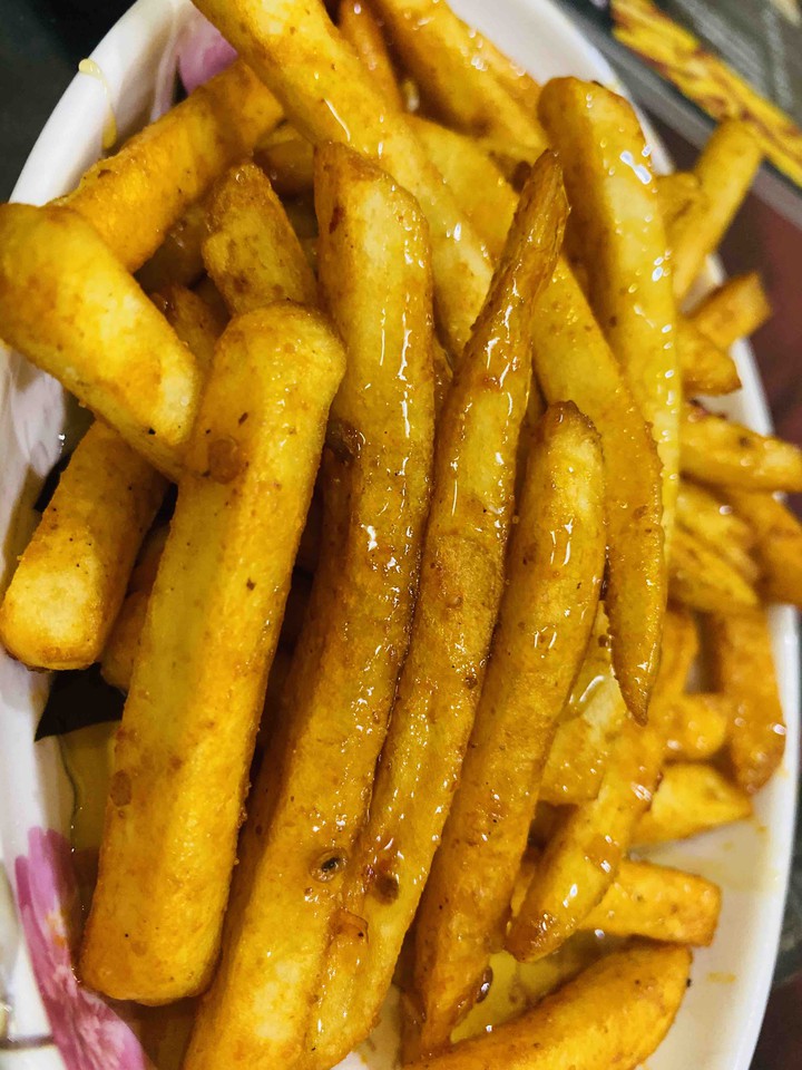 chilli honey fries