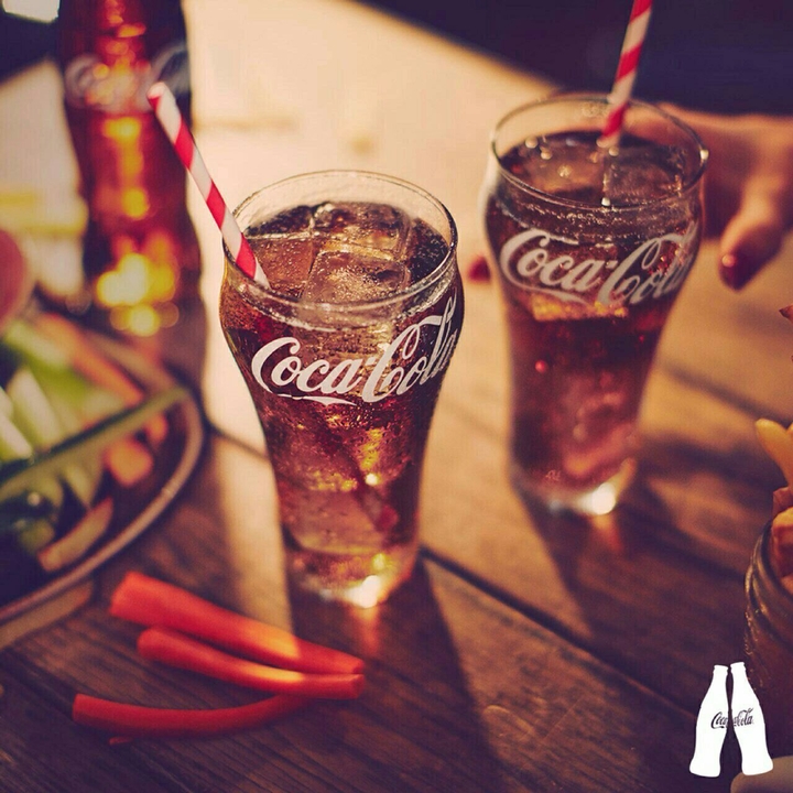 we together. me and you . Coca Cola