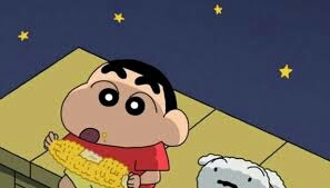 shinchan and his friend