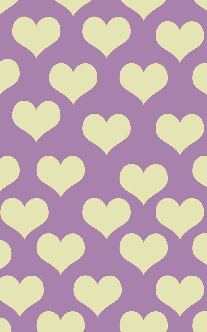 heart pattern with lincoln filter