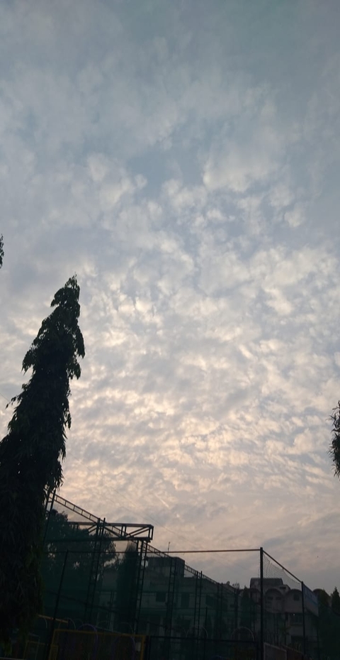 My school has a lot to tell. The sky has no limit.