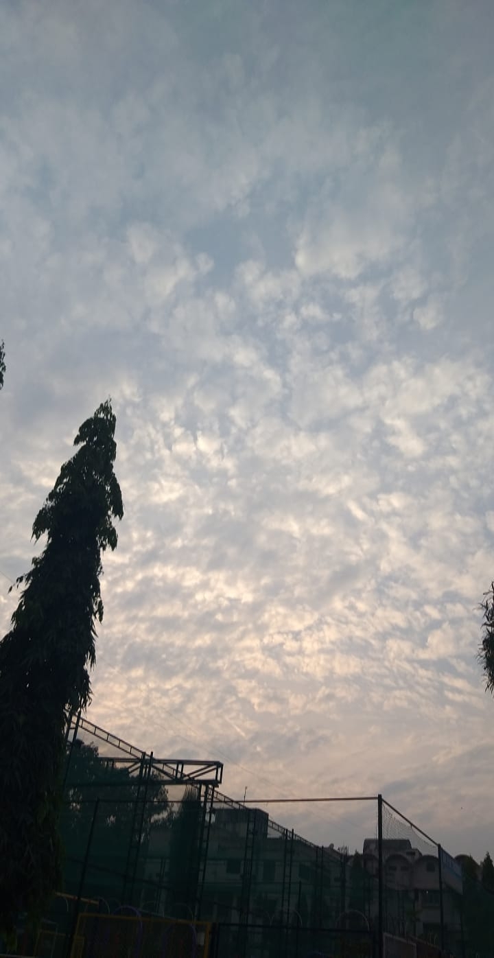 My school has a lot to tell. The sky has no limit.