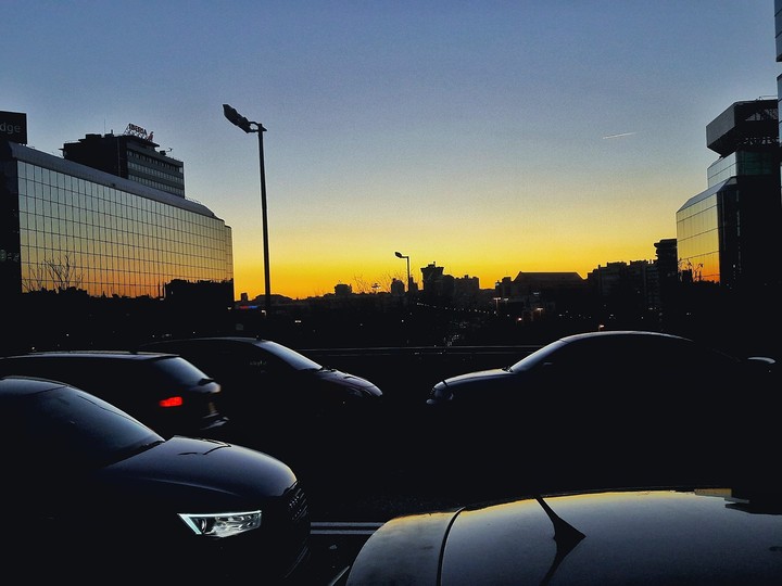 atardecer