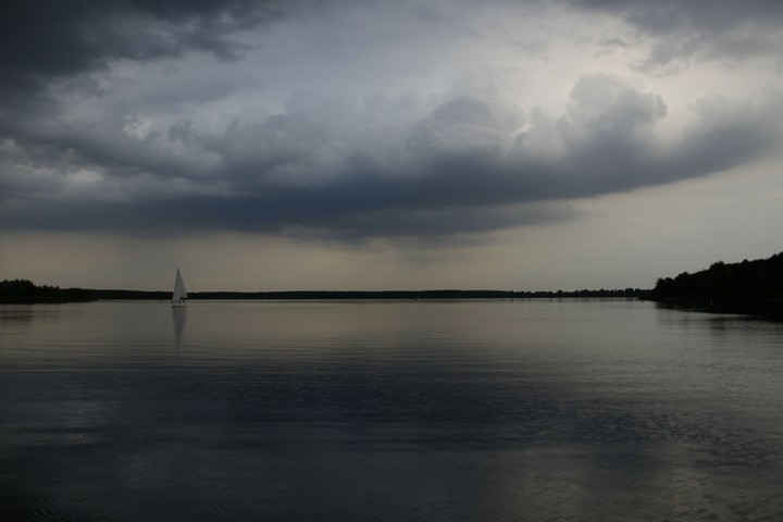 a cloudy day